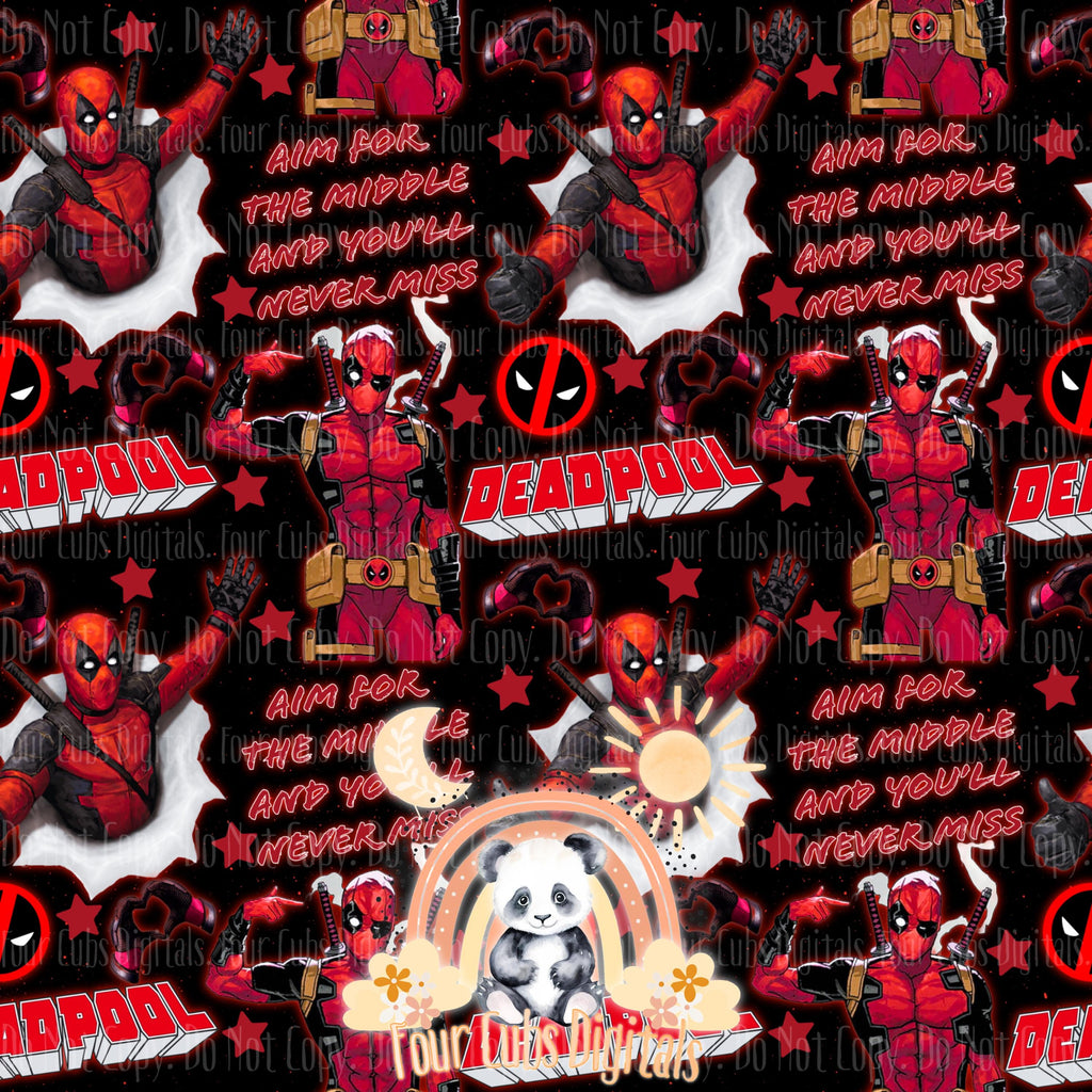 Red Anti Hero seamless