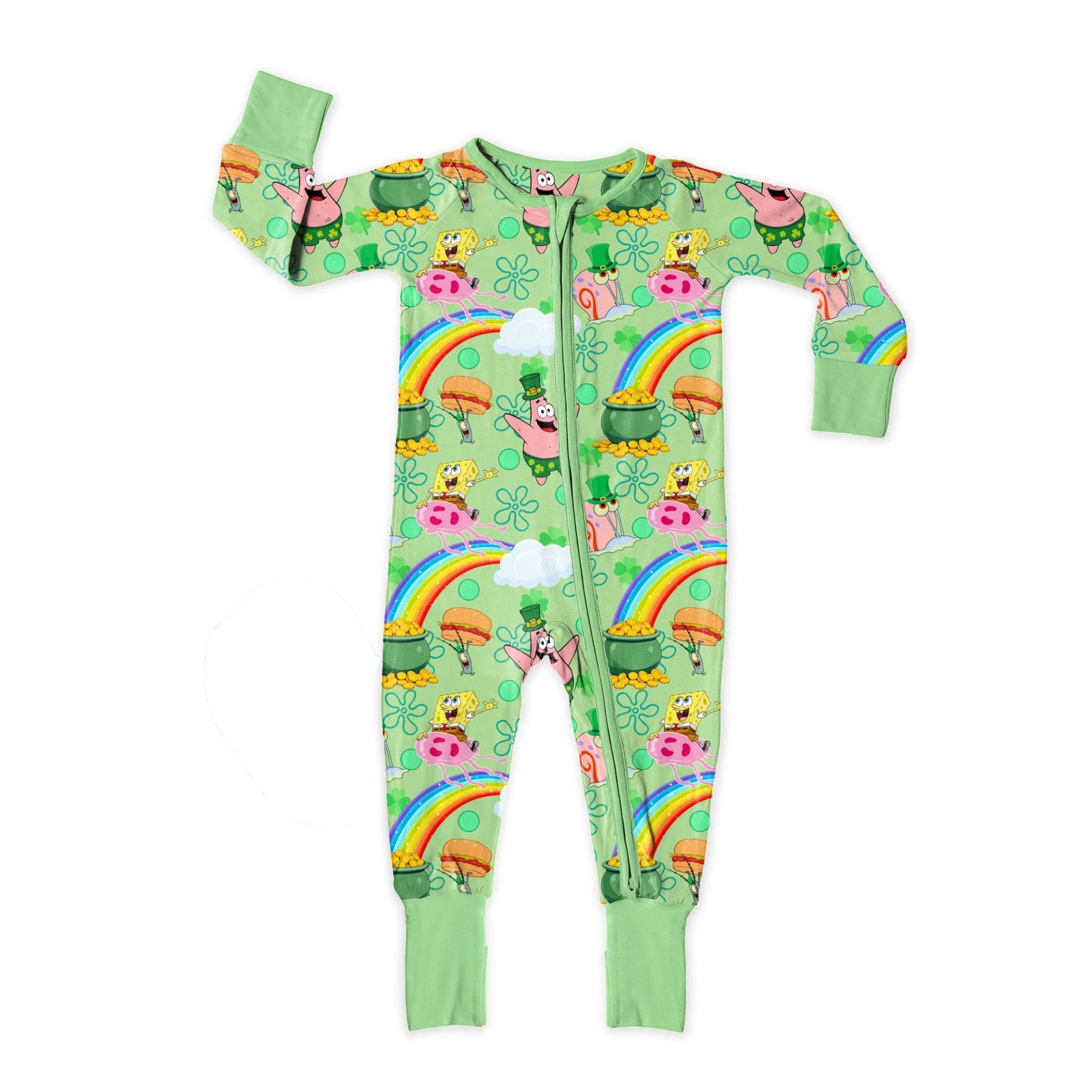 Green Under the Sea seamless