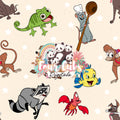Magical Animal Sidekicks seamless