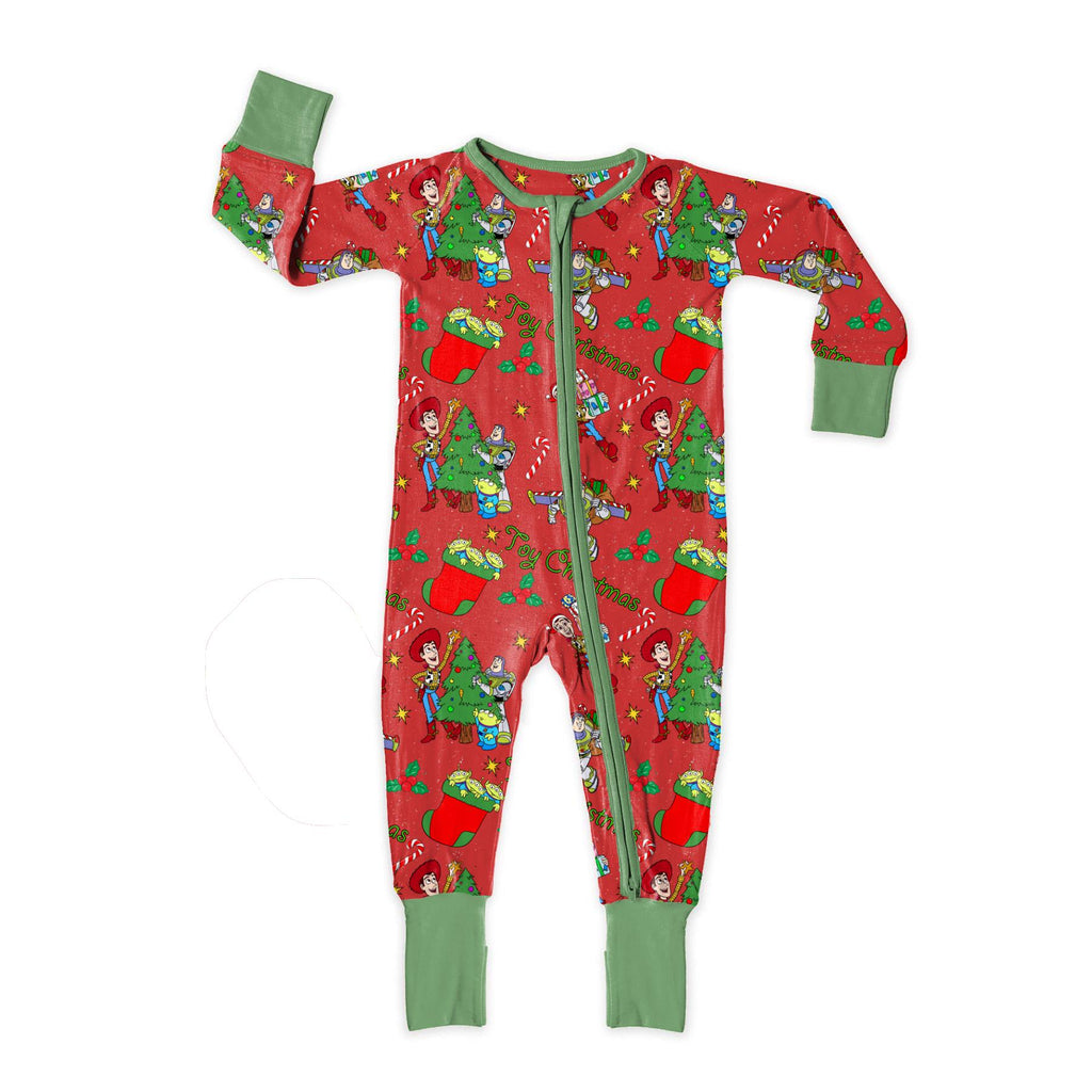 Red and Green Toy Christmas seamless
