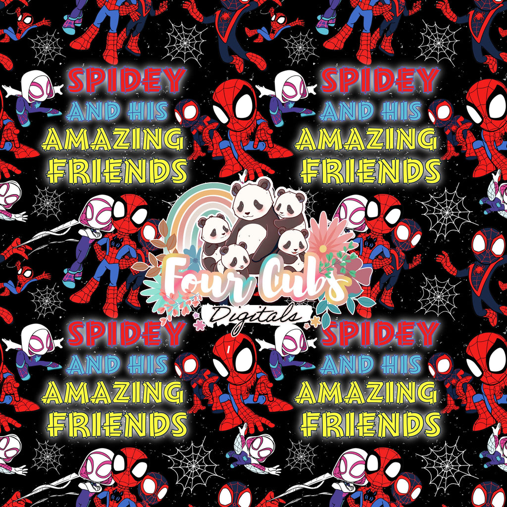 Webs Up Adventures seamless