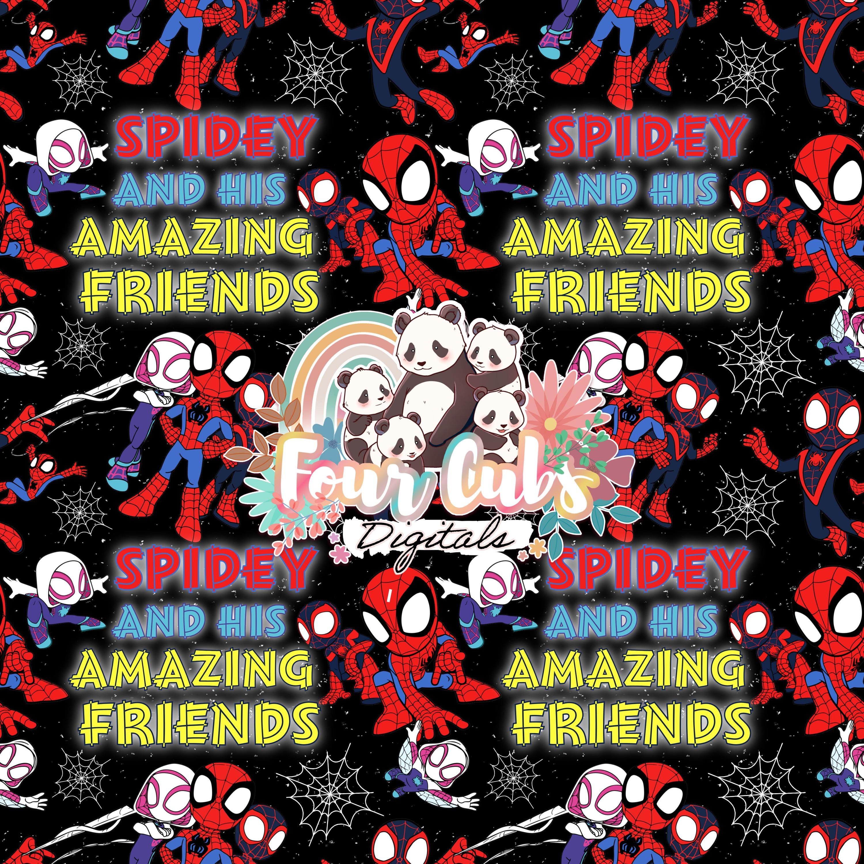 Webs Up Adventures seamless