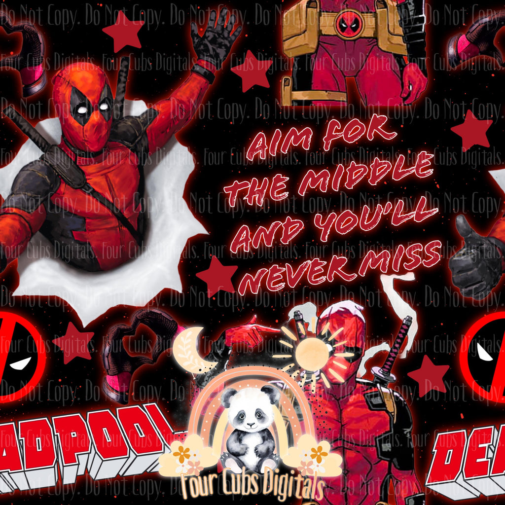 Red Anti Hero seamless
