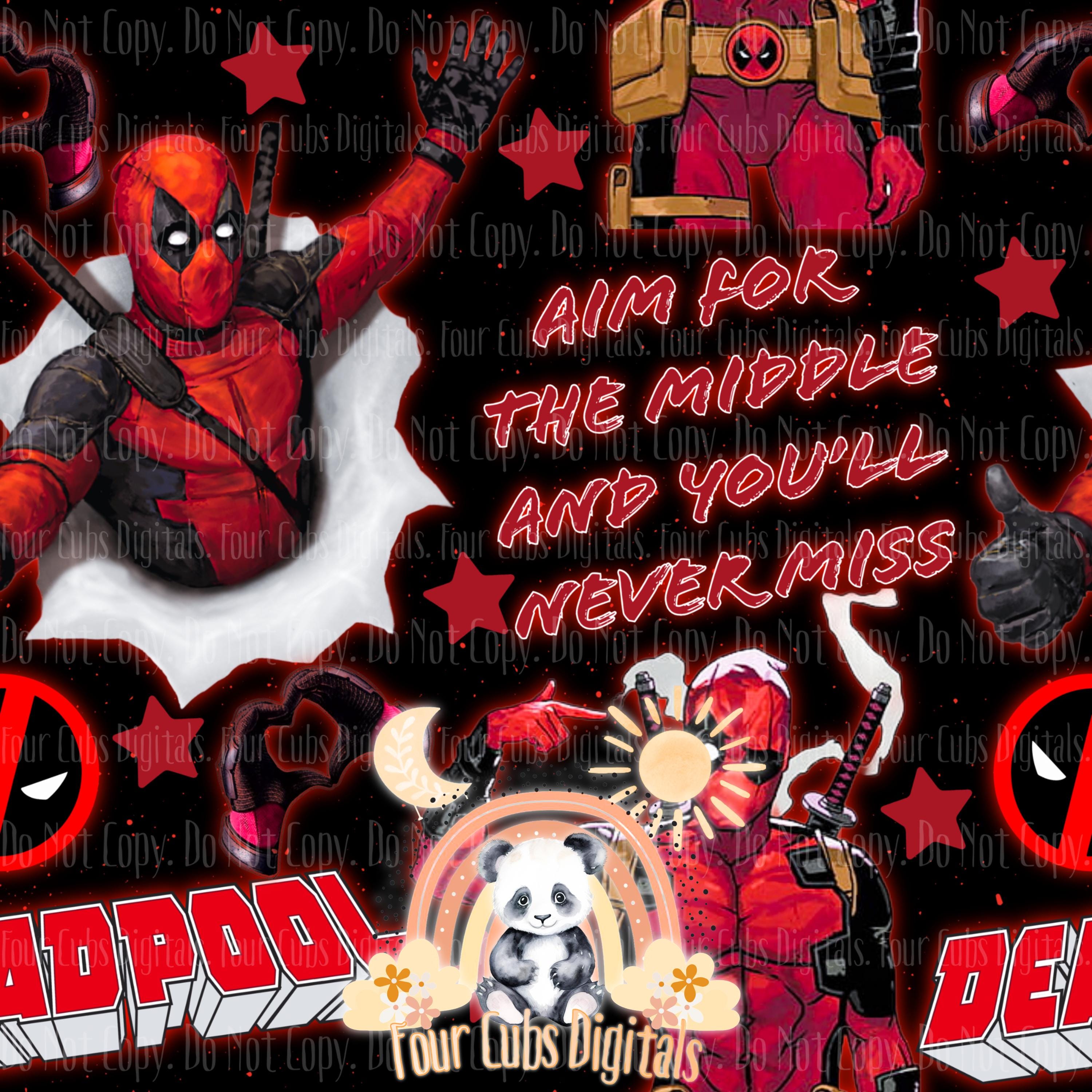 Red Anti Hero seamless