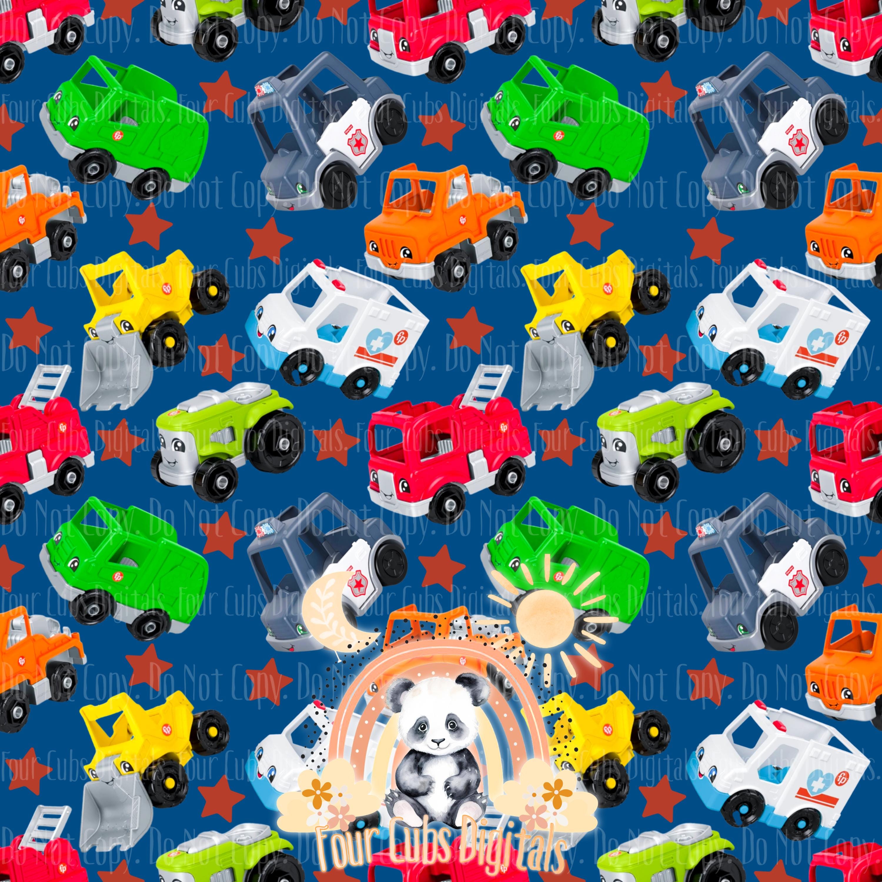 Toy Cars seamless