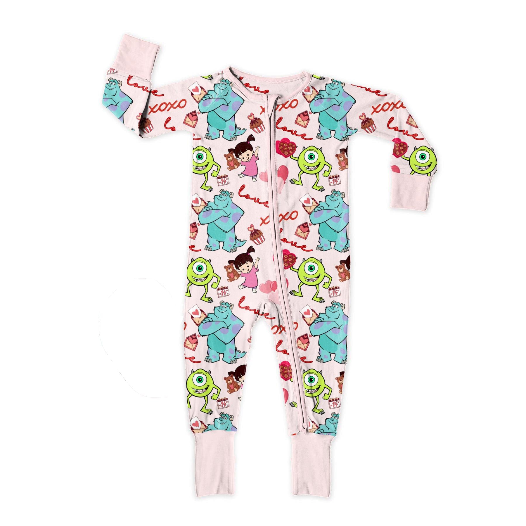 Valentines Magical Monster seamless