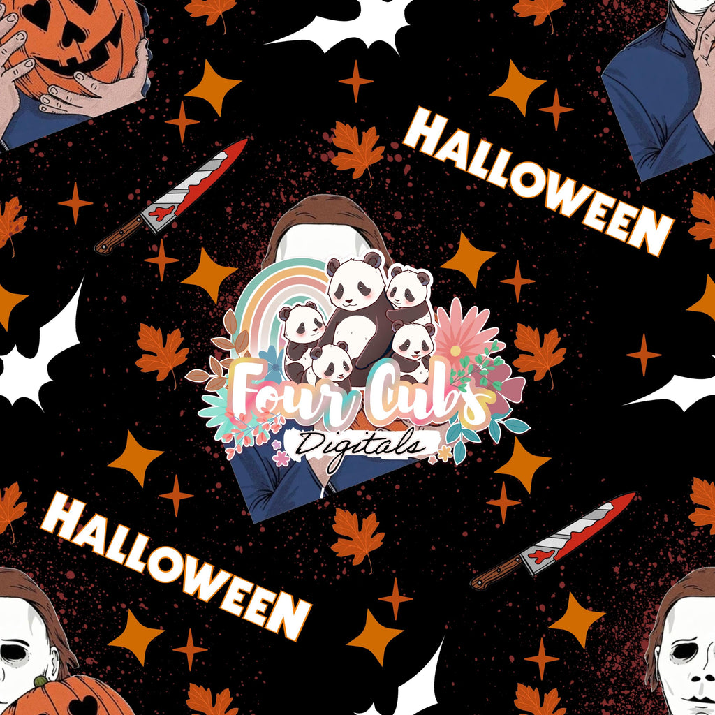 Halloween seamless