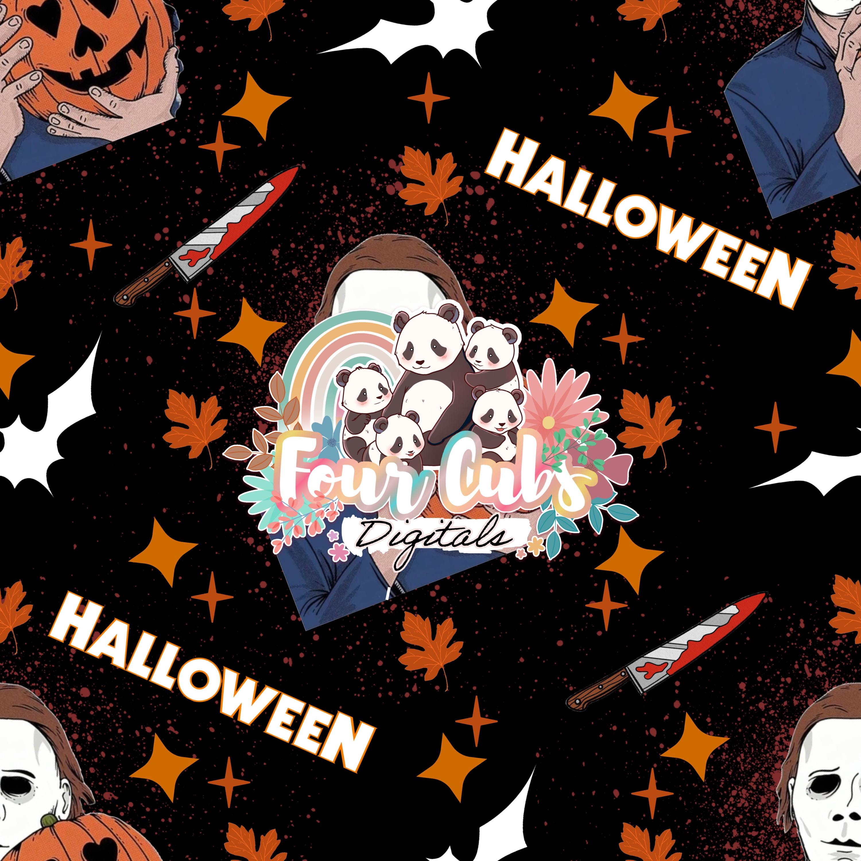 Halloween seamless