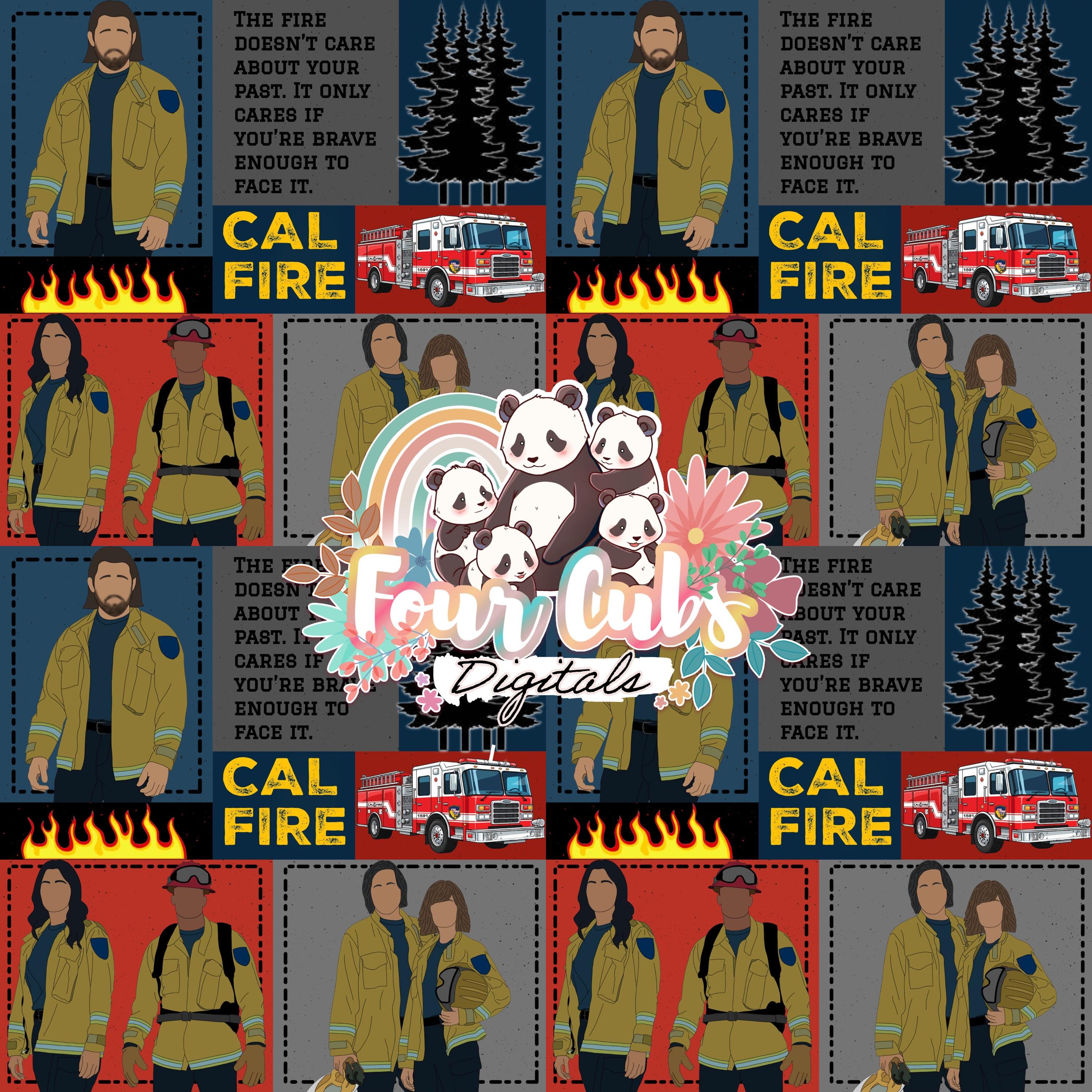 Wildfire Crew seamless