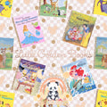 Girl Books seamless