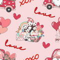 Valentine Gnomes seamless