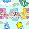 90s Bears light blue and neutral seamless