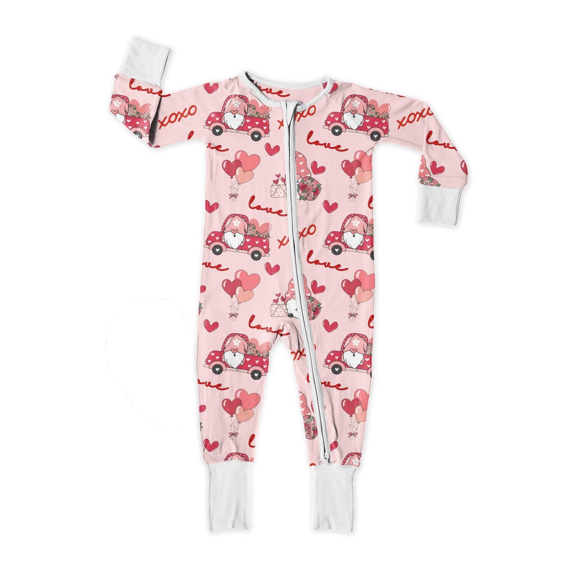 Valentine Gnomes seamless