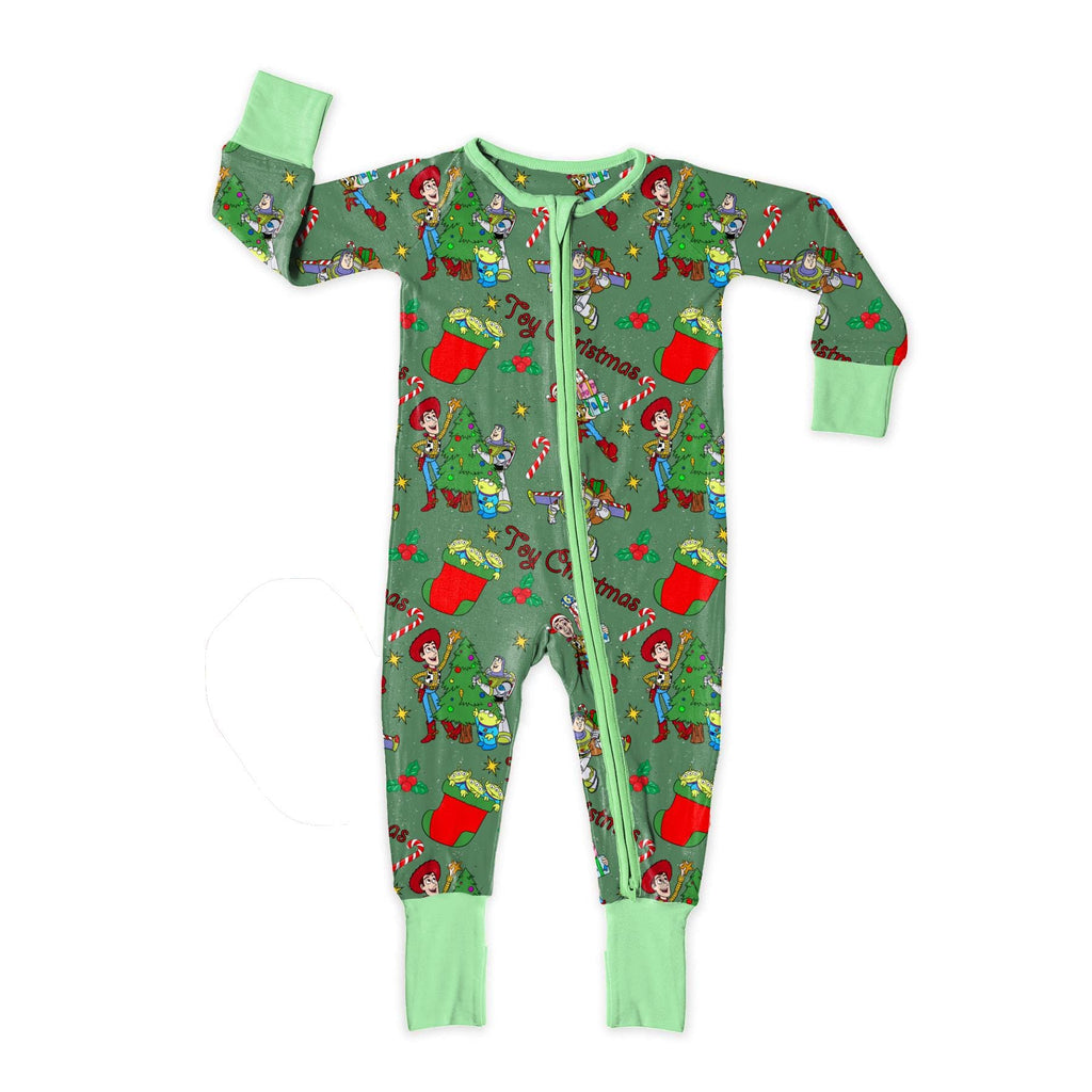 Red and Green Toy Christmas seamless