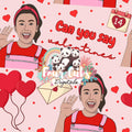 Can You Say Valentines seamless