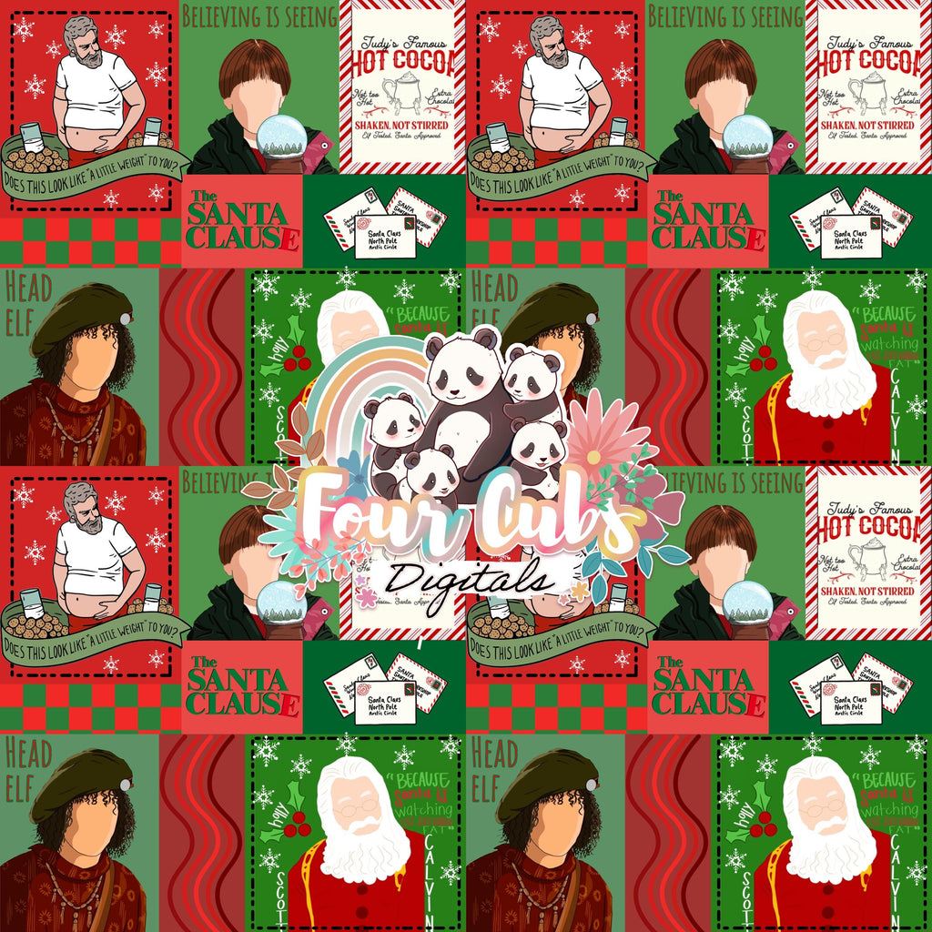 Santa Claus seamless