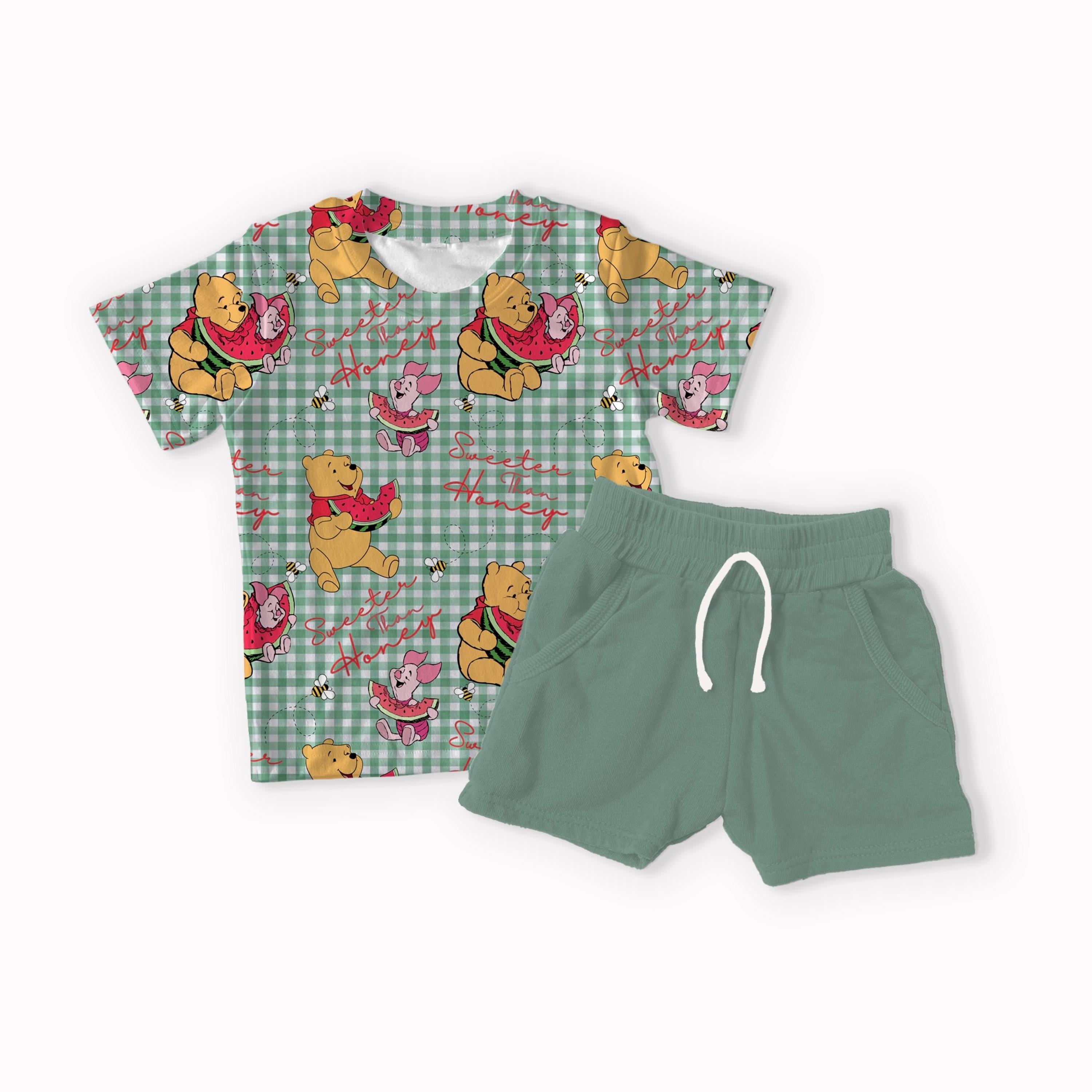 Pooh Summer seamless