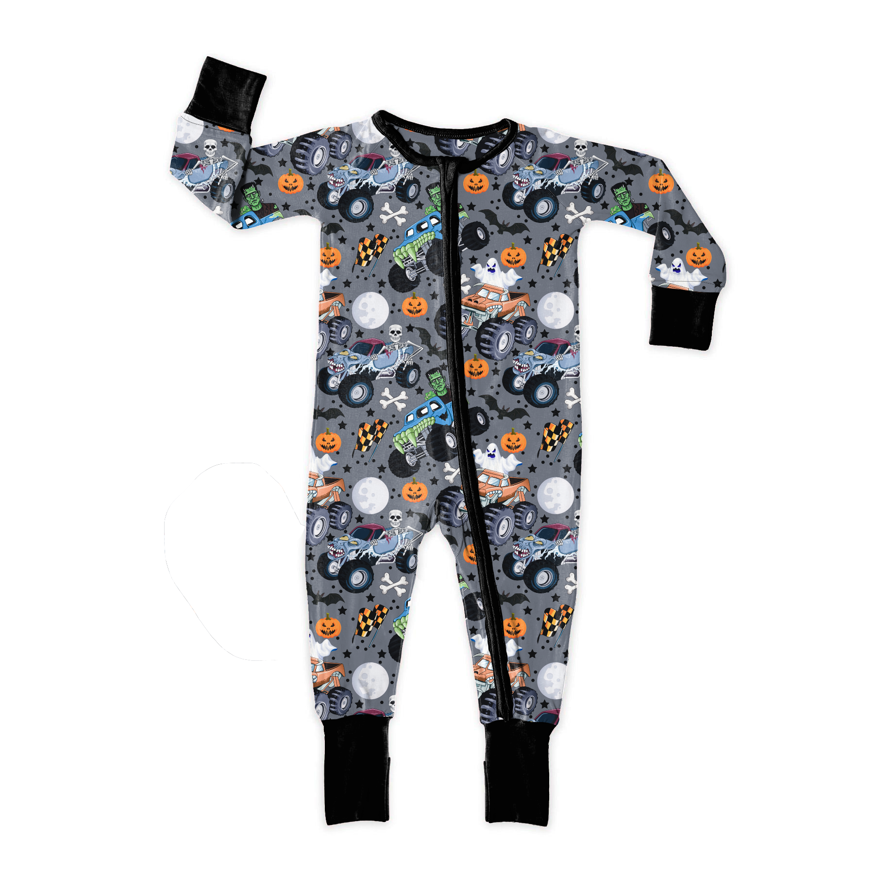 Halloween Trucks seamless