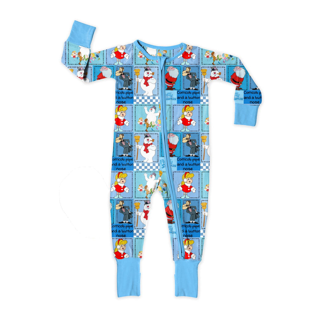 Magic Christmas Snowman seamless