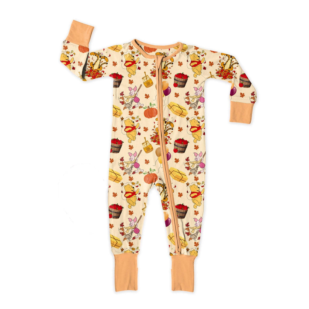 Pooh Bear Fall seamless