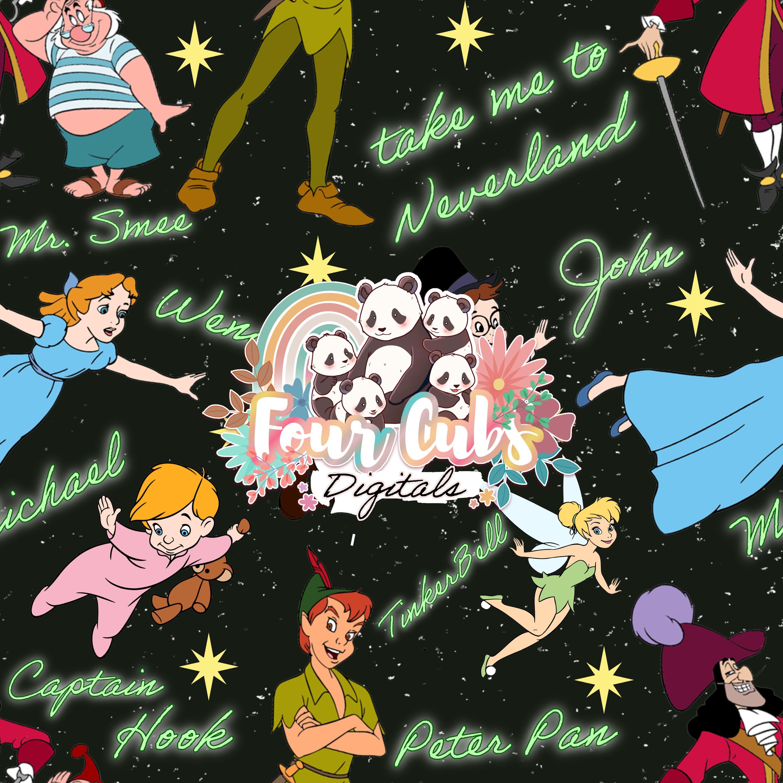 Magical Flying Adventures seamless