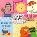 Summer Time Friends seamless