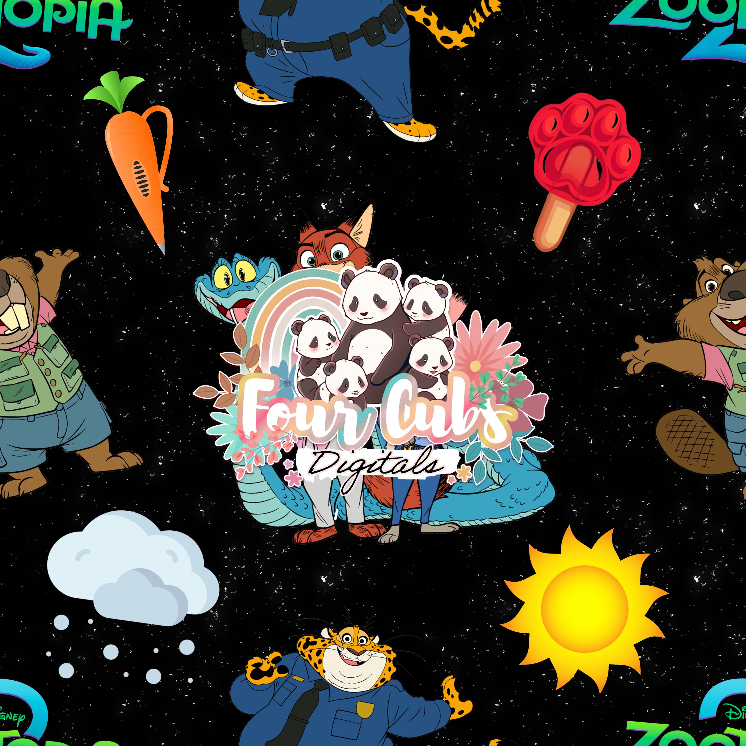 Zoo Critters seamless