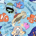 Fish Are Friends seamless