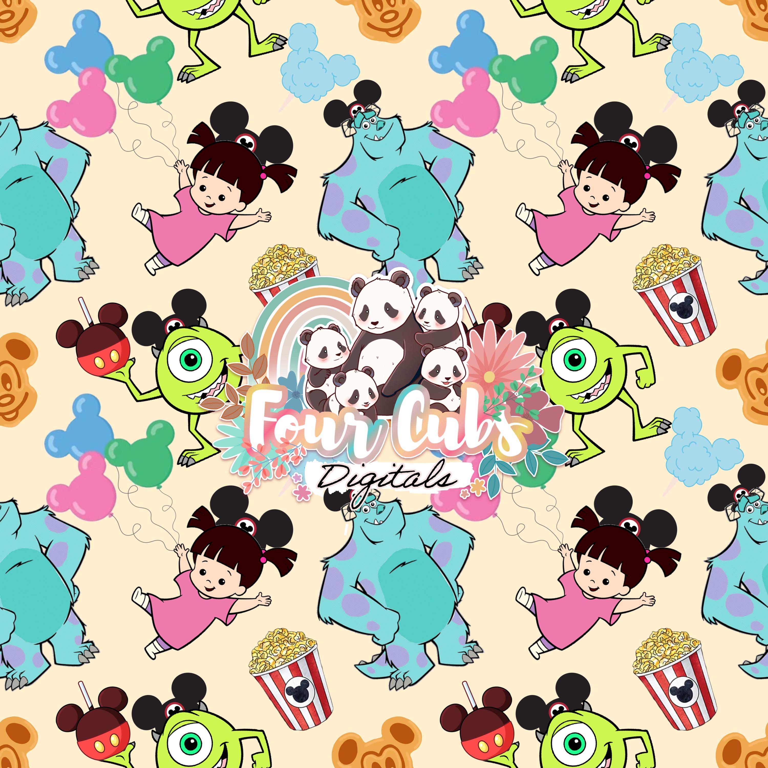 Monster Magic seamless