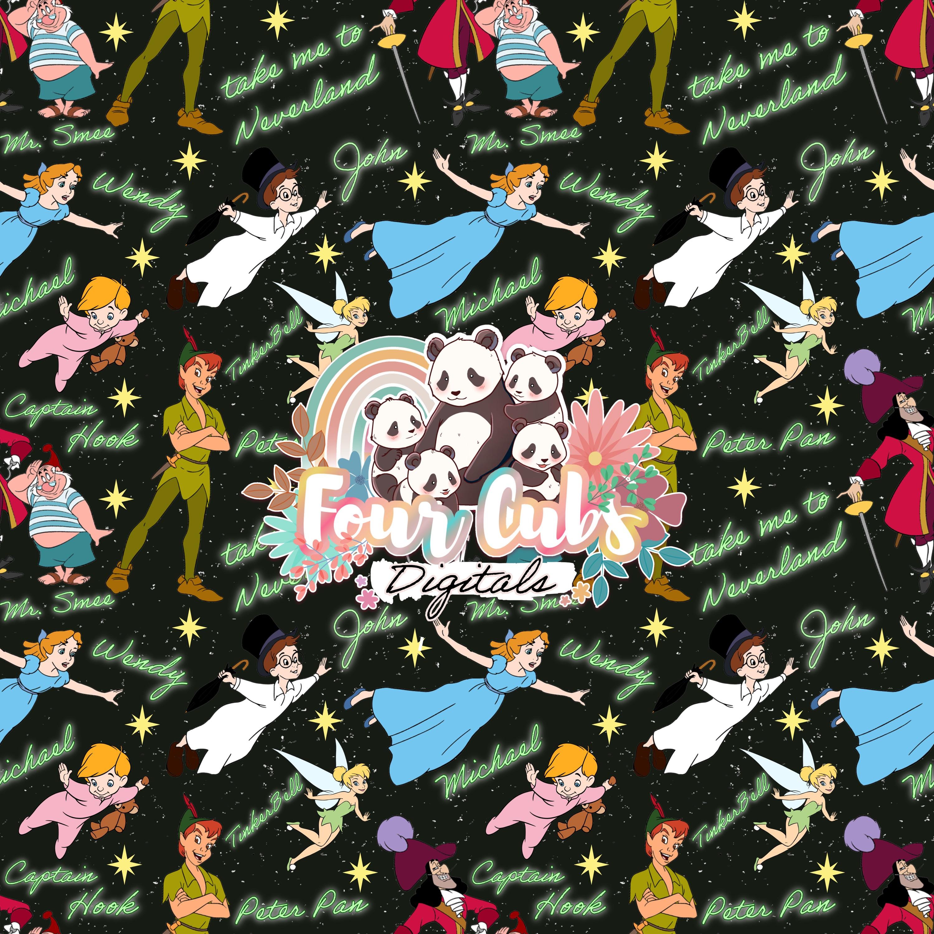 Magical Flying Adventures seamless