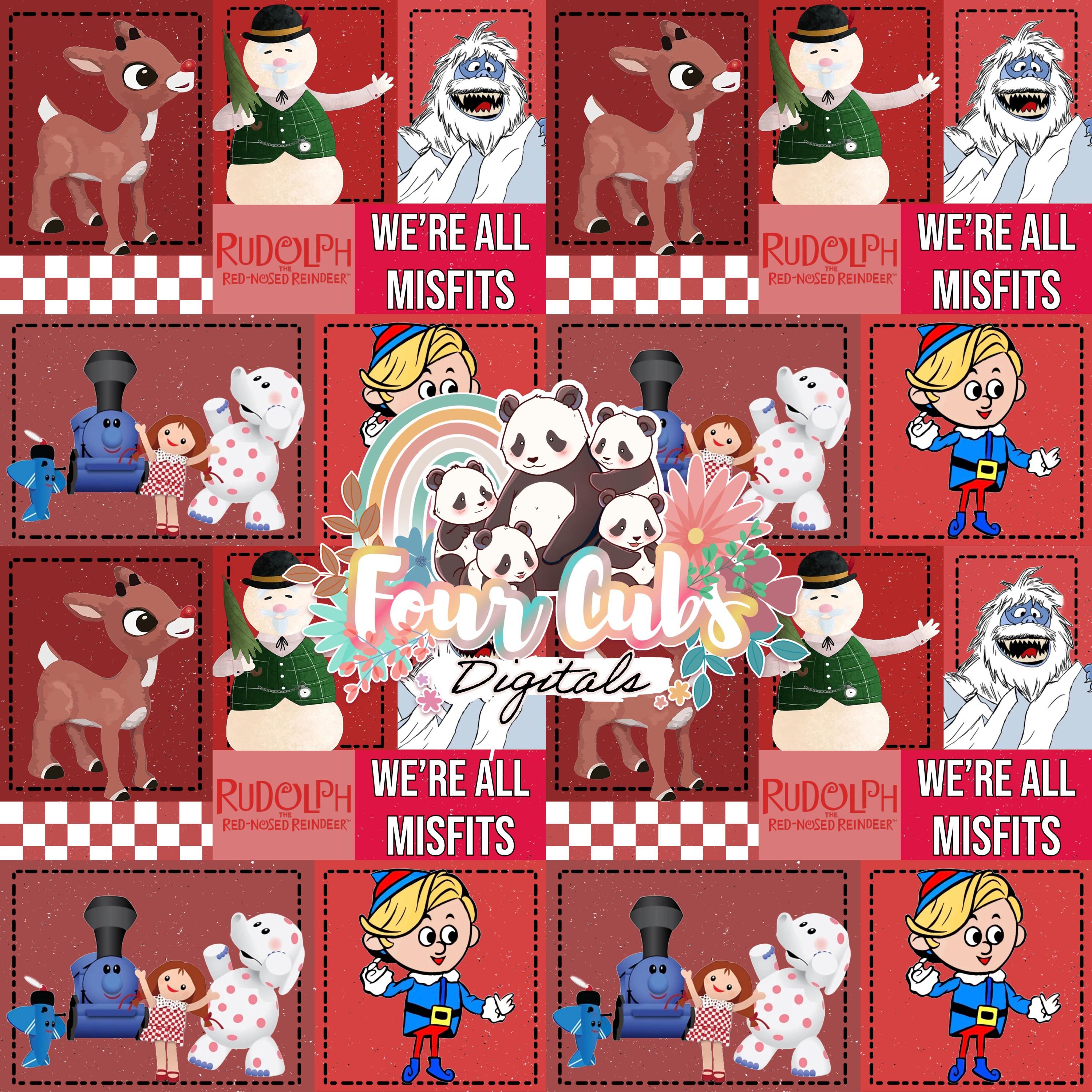 We’re All Misfits seamless