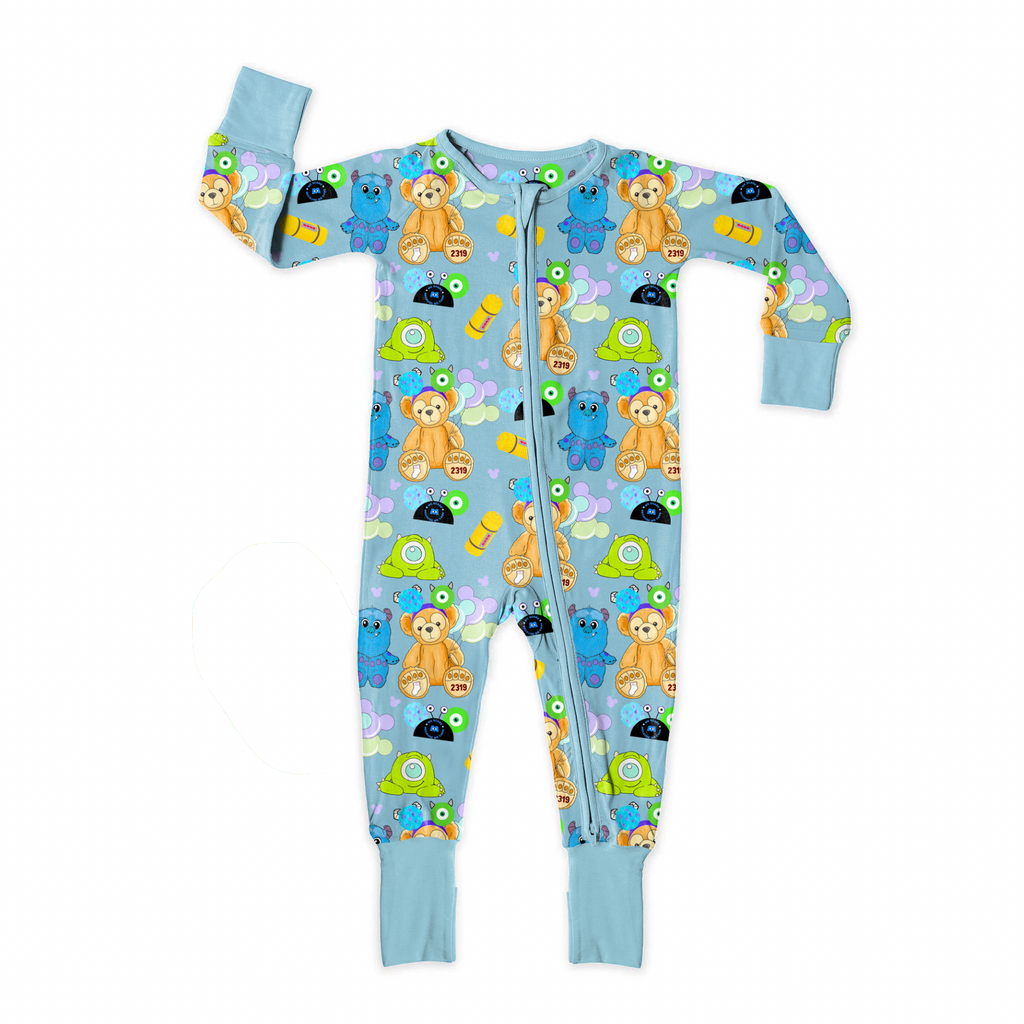 Magical Bear and Monsters seamless
