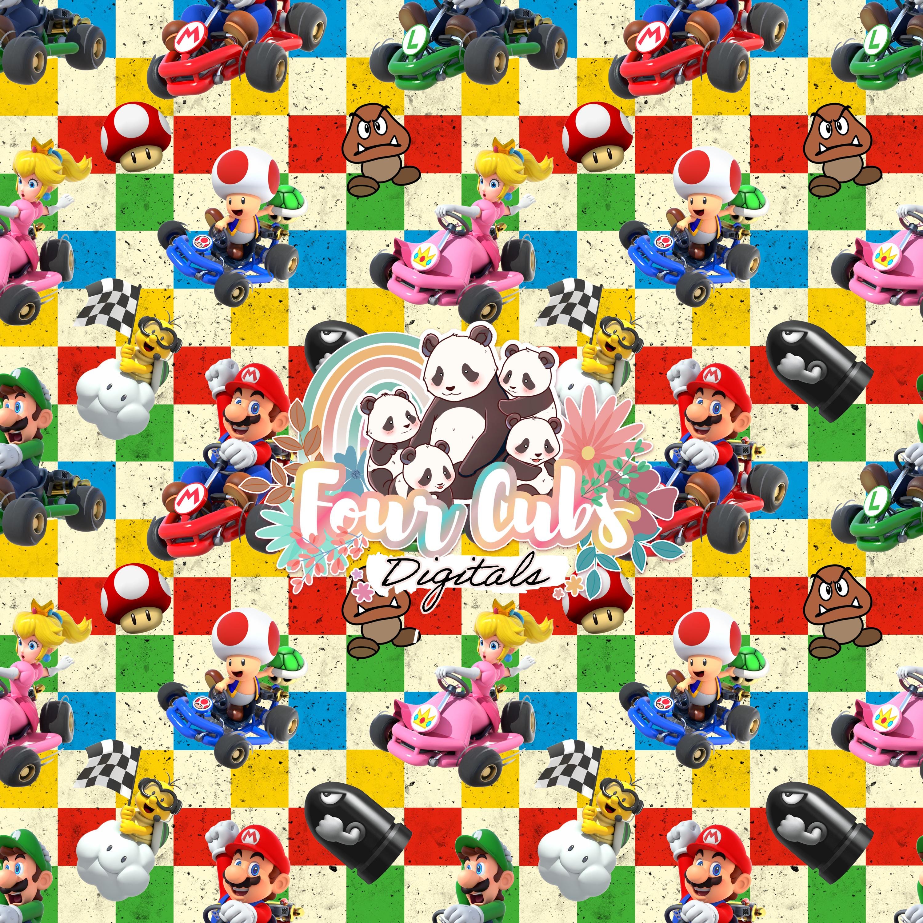 Racing Kart Game seamless