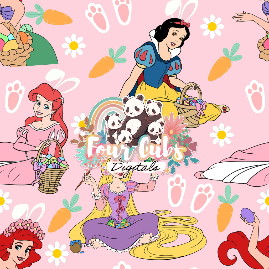 Easter Princess seamless
