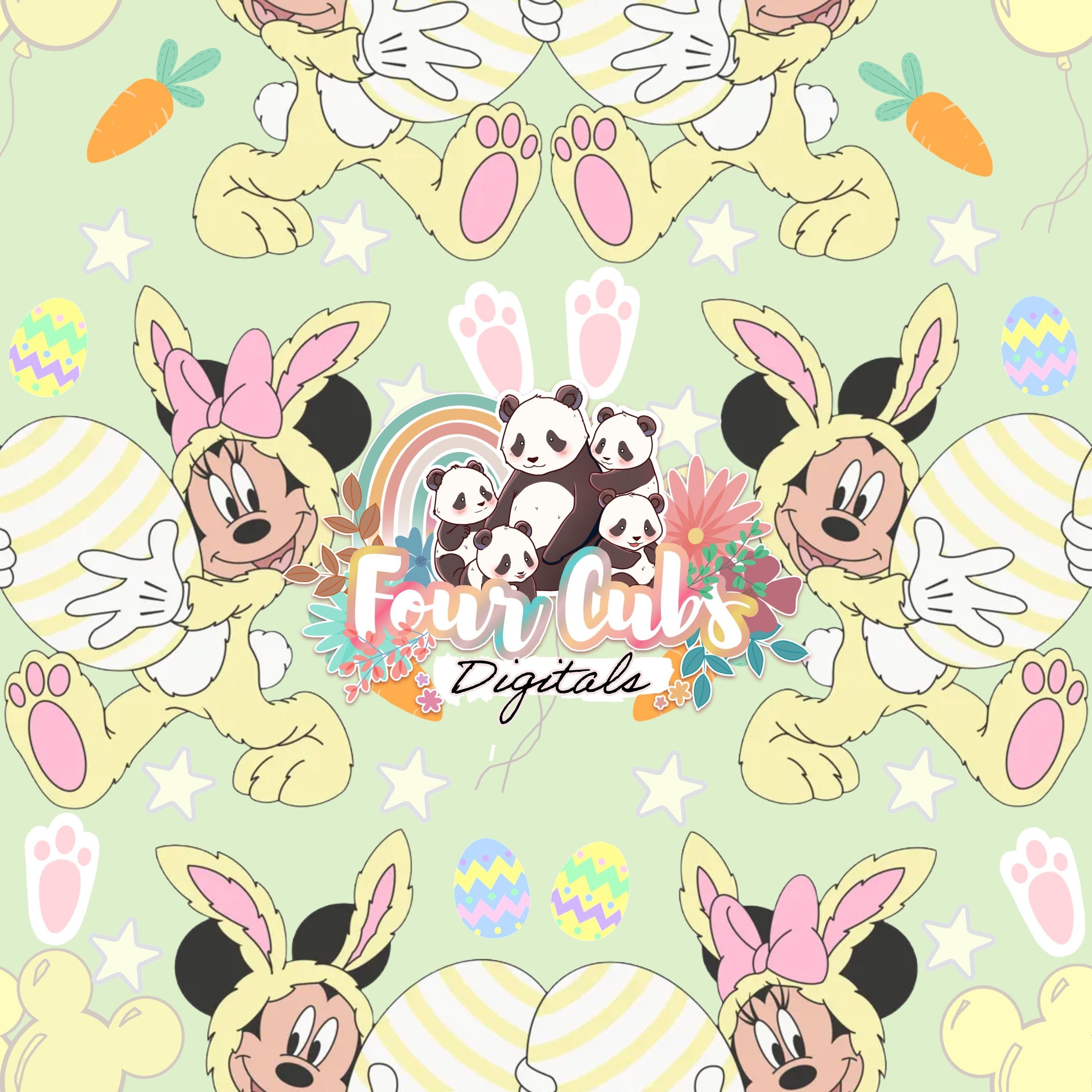 Easter Mouse seamless