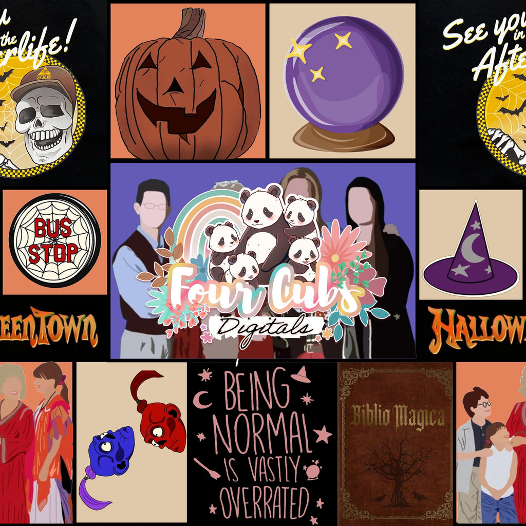 Halloween Movie block seamless