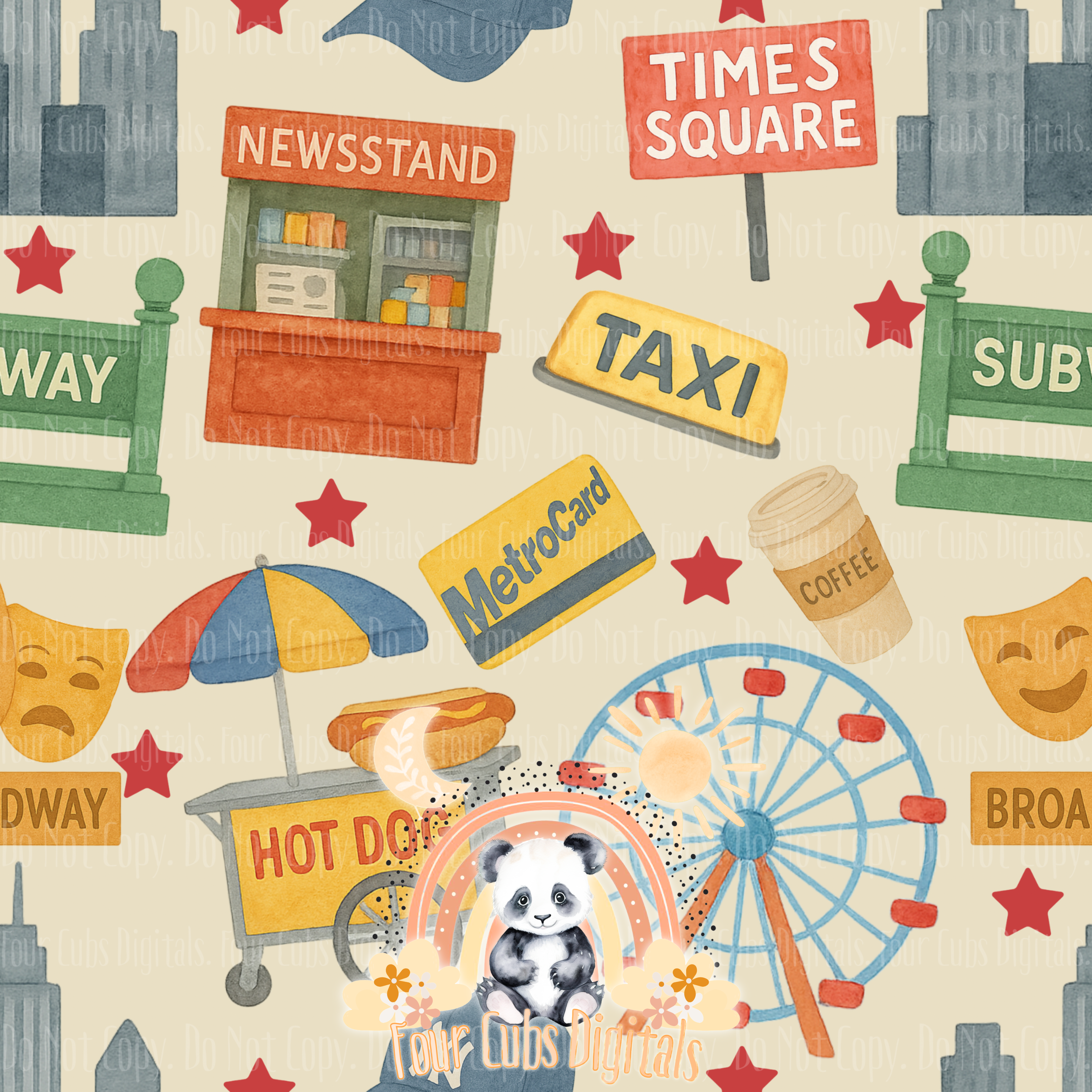 New York seamless
