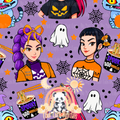 Hunters Halloween seamless