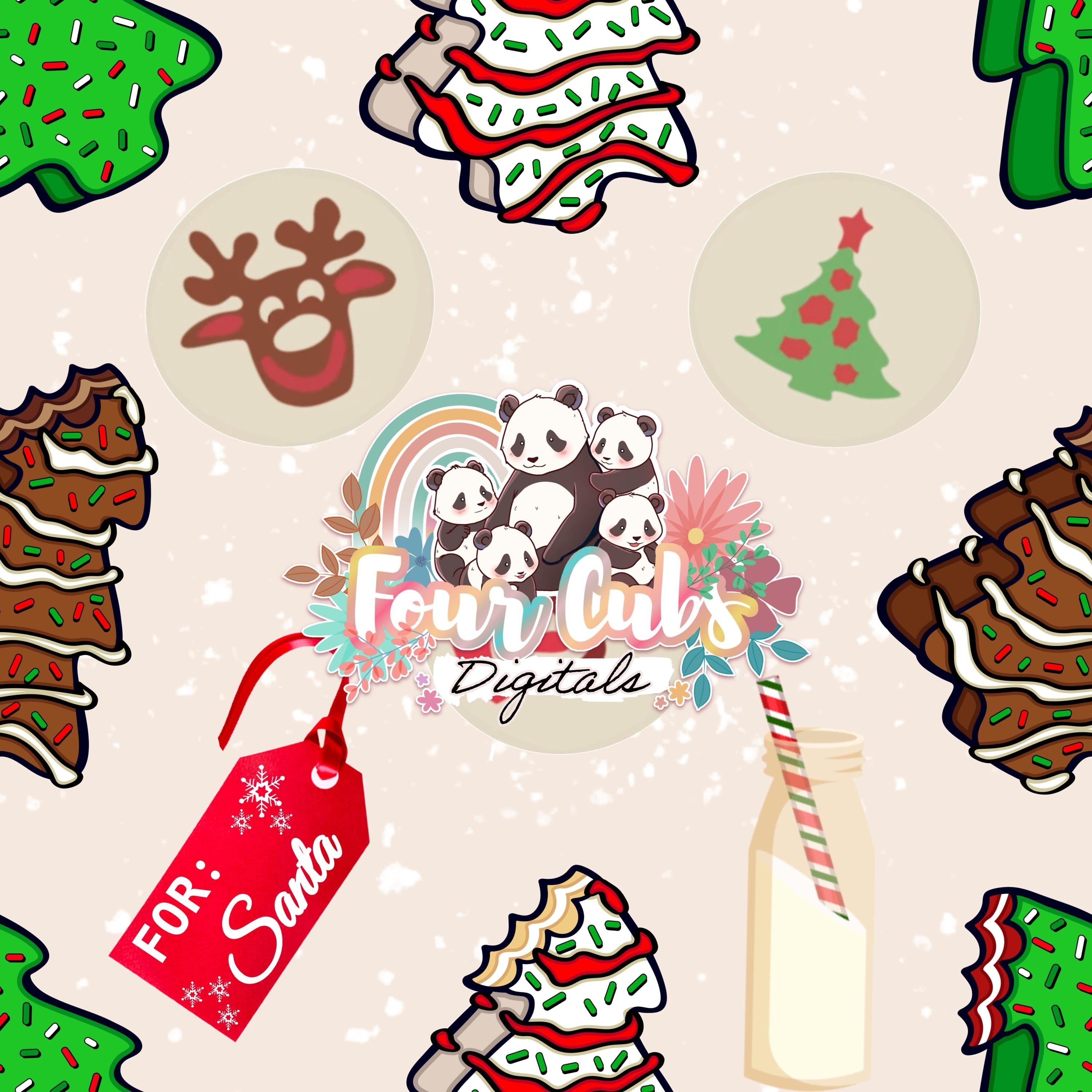 Christmas Cookie Mashup seamless