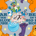 Magical Moonlight Bear Light and Dark seamless