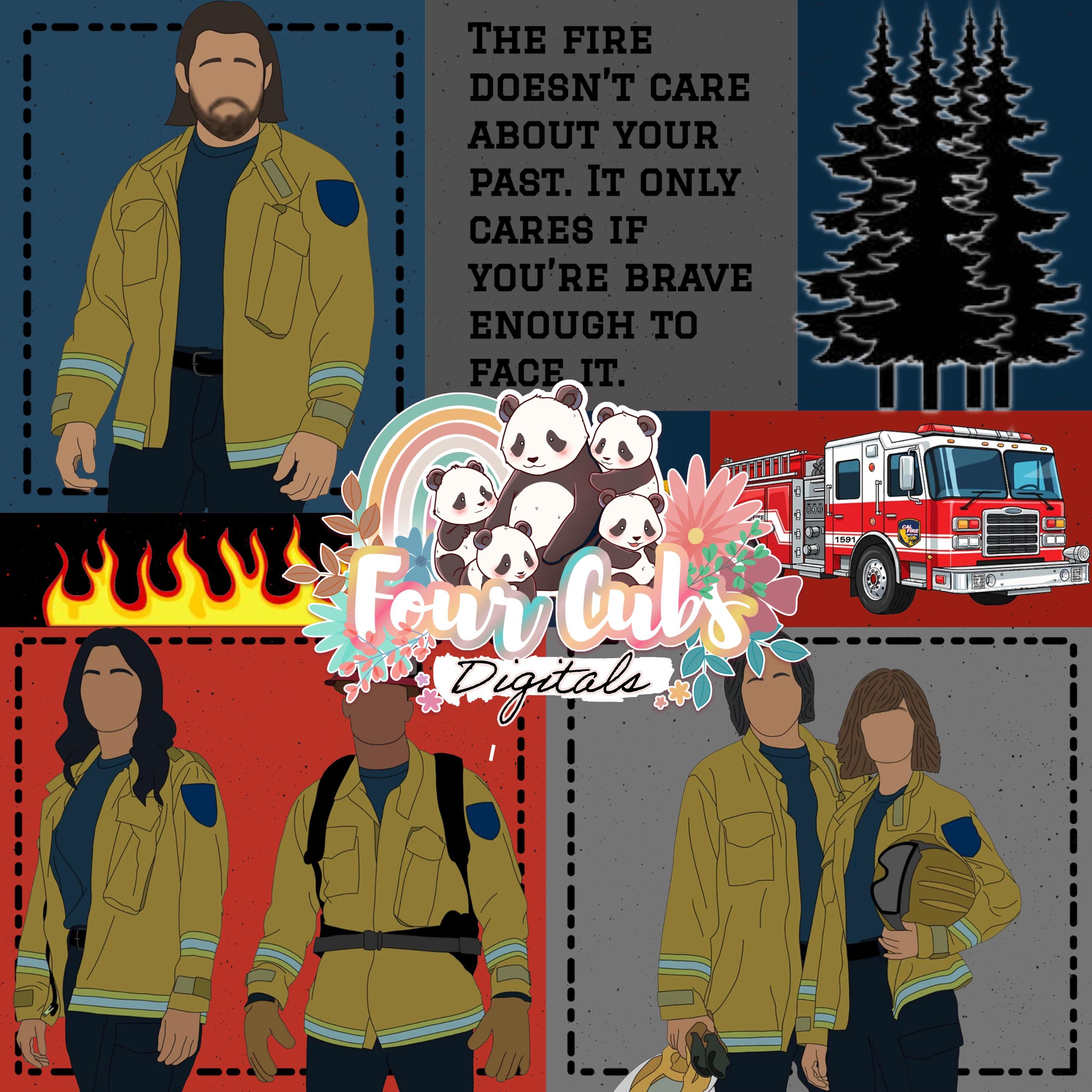 Wildfire Crew seamless
