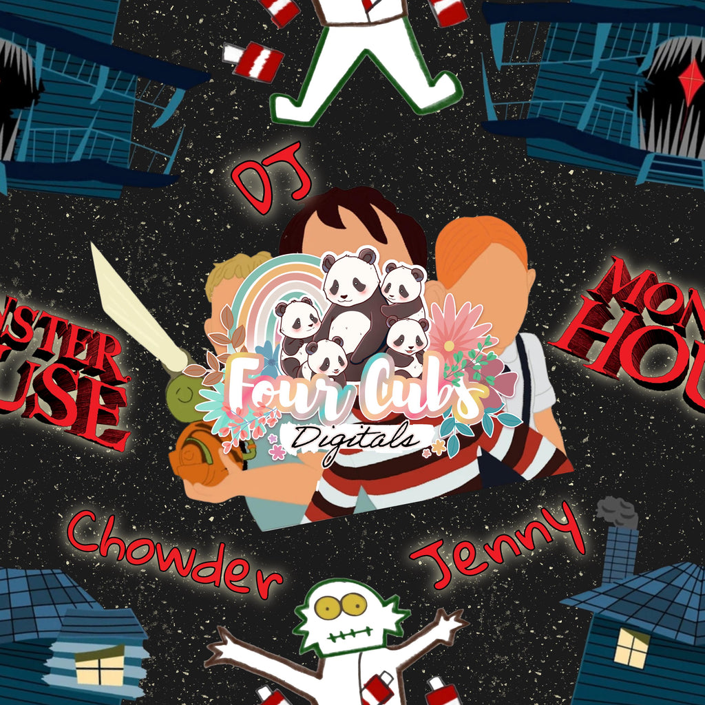 Scary House seamless