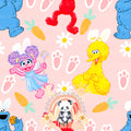 Pink Easter Street Monsters seamless