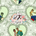 Froggy Fairytale Valentine seamless