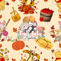 Pooh Bear Fall seamless