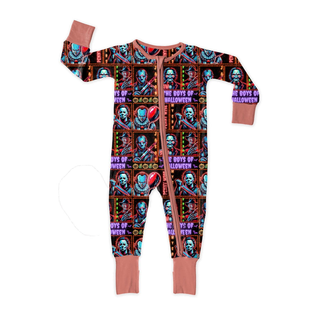 Neon Halloween Boys seamless