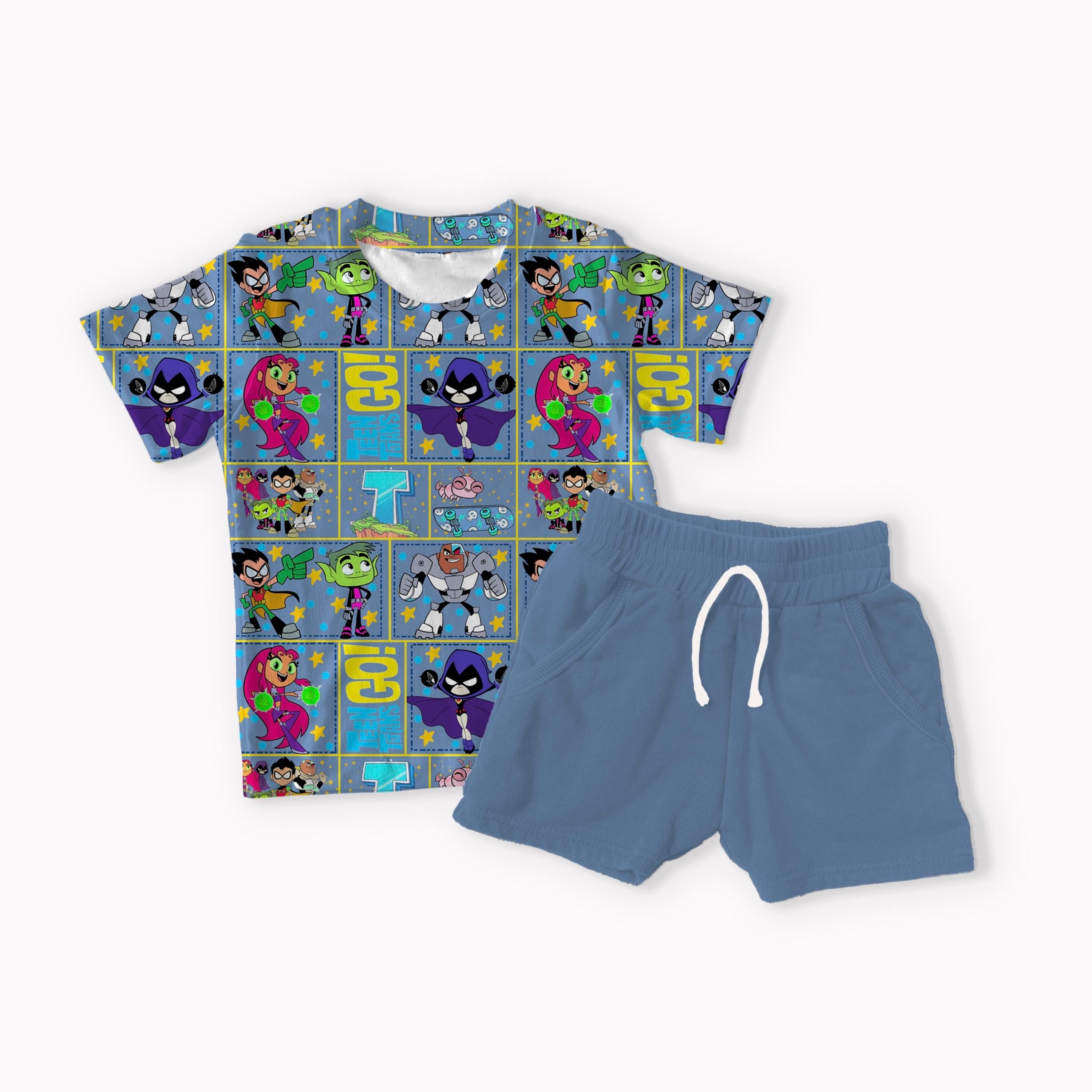 Cartoon Hero seamless