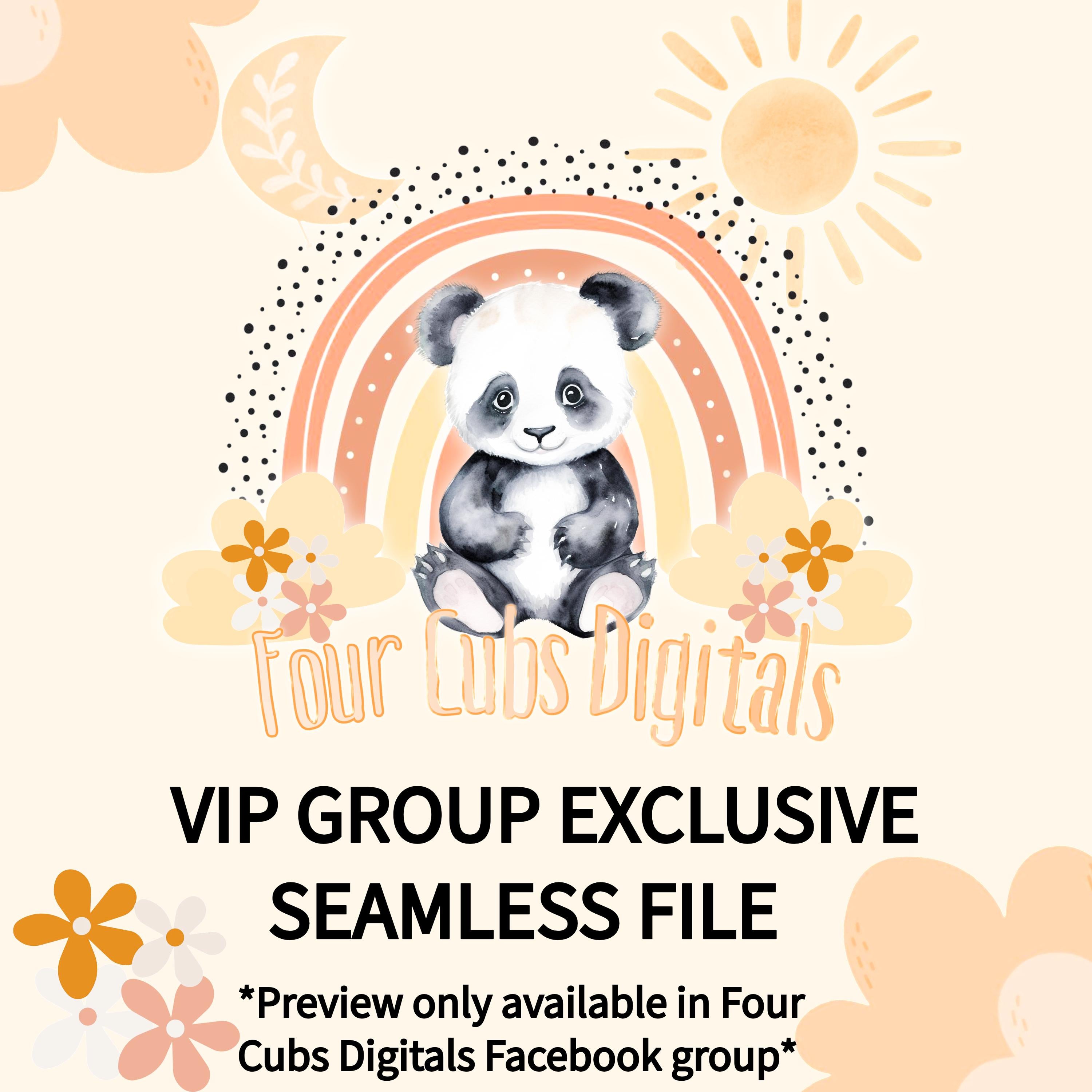 VIP105 -Four Cubs Digitals Facebook Group Exclusive Seamless Patterns