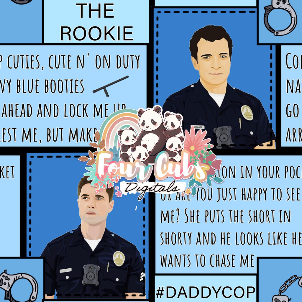 Cop Cuties seamless
