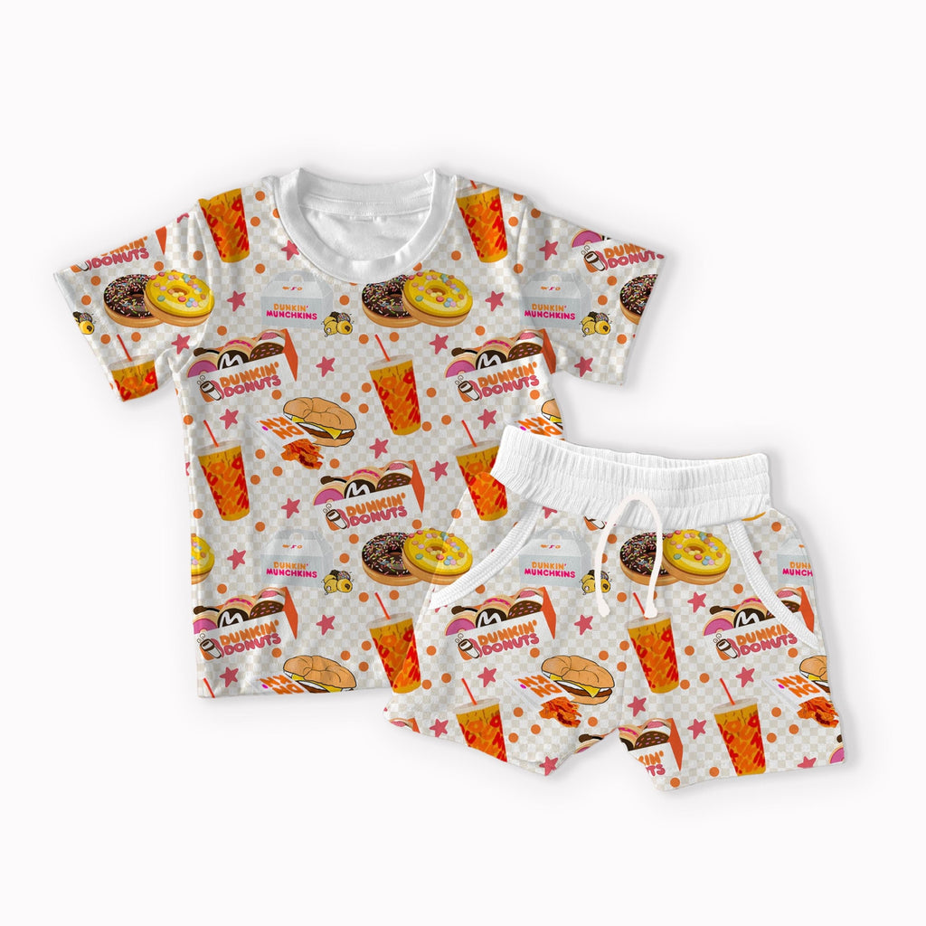 Donuts and Coffee seamless